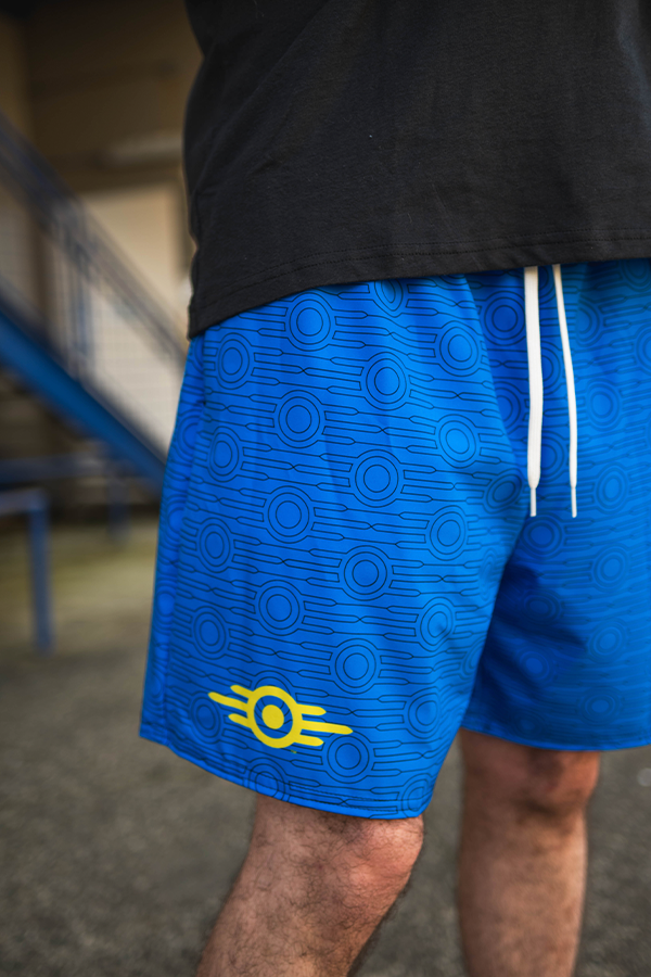 Fallout Vault 101 Athletic Shorts - Image 3