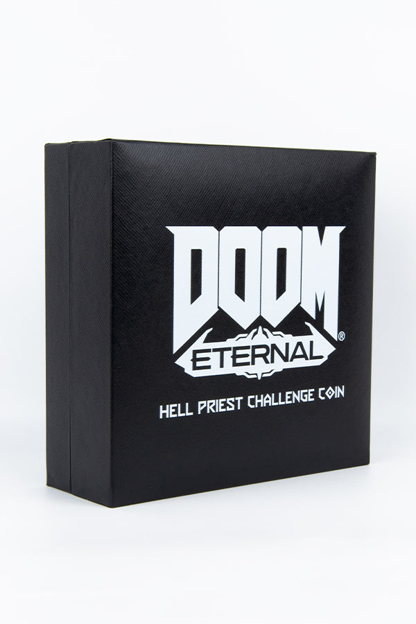 DOOM Eternal Hell Priest Challenge Coin - Image 8
