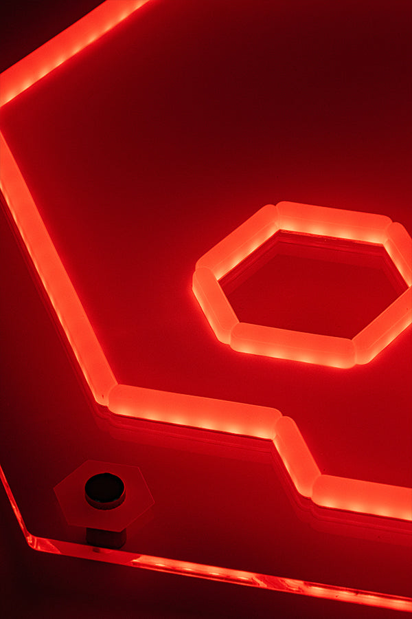 Starfield Crimson Fleet LED Wall Art - Image 9